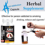 Zenius Anti Addiction Capsule for Nasha Mukti/Alcohol de Addiction (60 Capsules)