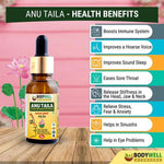 BodyWell Anu Taila – Ayurvedic Nasal Oil for Respiratory Wellness & Clarity – 20ml
