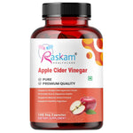 Raskam Apple Cider Vinegar Capsules - 100 Capsules- Easy Digestion & Weight Management