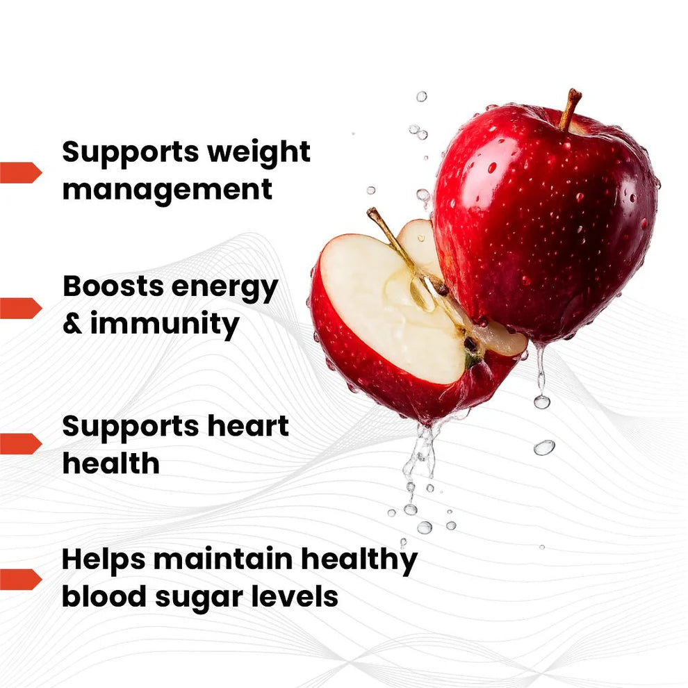 Raskam Apple Cider Vinegar Capsules - 100 Capsules- Easy Digestion & Weight Management