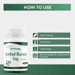 Dr. Satnam’s Arogyam Ayurveda Arbud Haran Yog Capsules (500mg, 60 Capsules) | Classical Herbo-Mineral Formula for Cysts, Tumors, Abnormal Growth & Tissue Swelling
