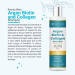 Bounty Bliss Argan Biotin and Collagen Shampoo – Strengthening, Volumizing, Natural Ingredients, Sulfate-Free, For All Hair Types - 200ml