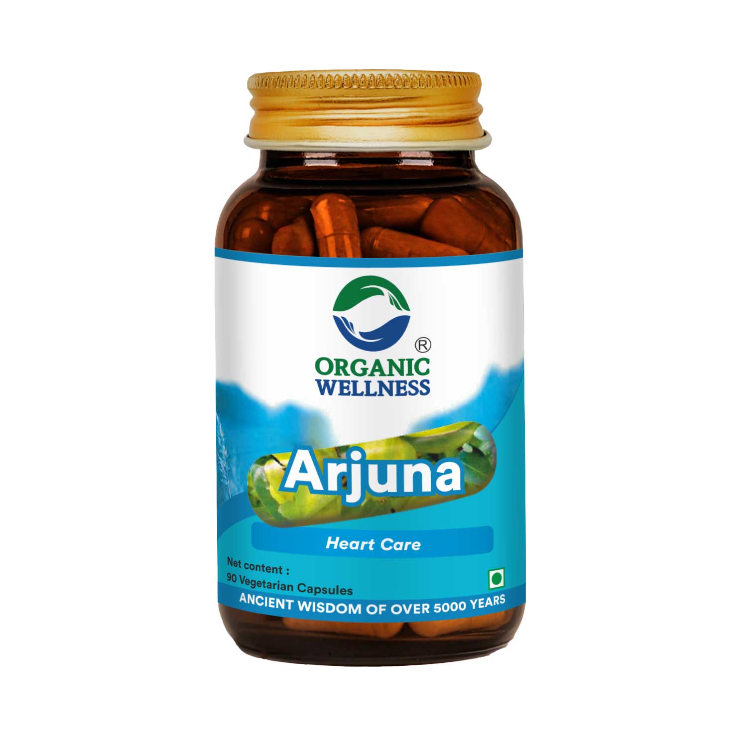 Organic Wellness Arjuna Capsules -  90 Capsules