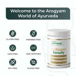 Dr. Satnam’s Arogyam Collagen Beauty (150g) | Hydrolyzed Marine Collagen Peptides + Hyaluronic Acid & Vitamin C for Skin, Hair, Nails & Joints