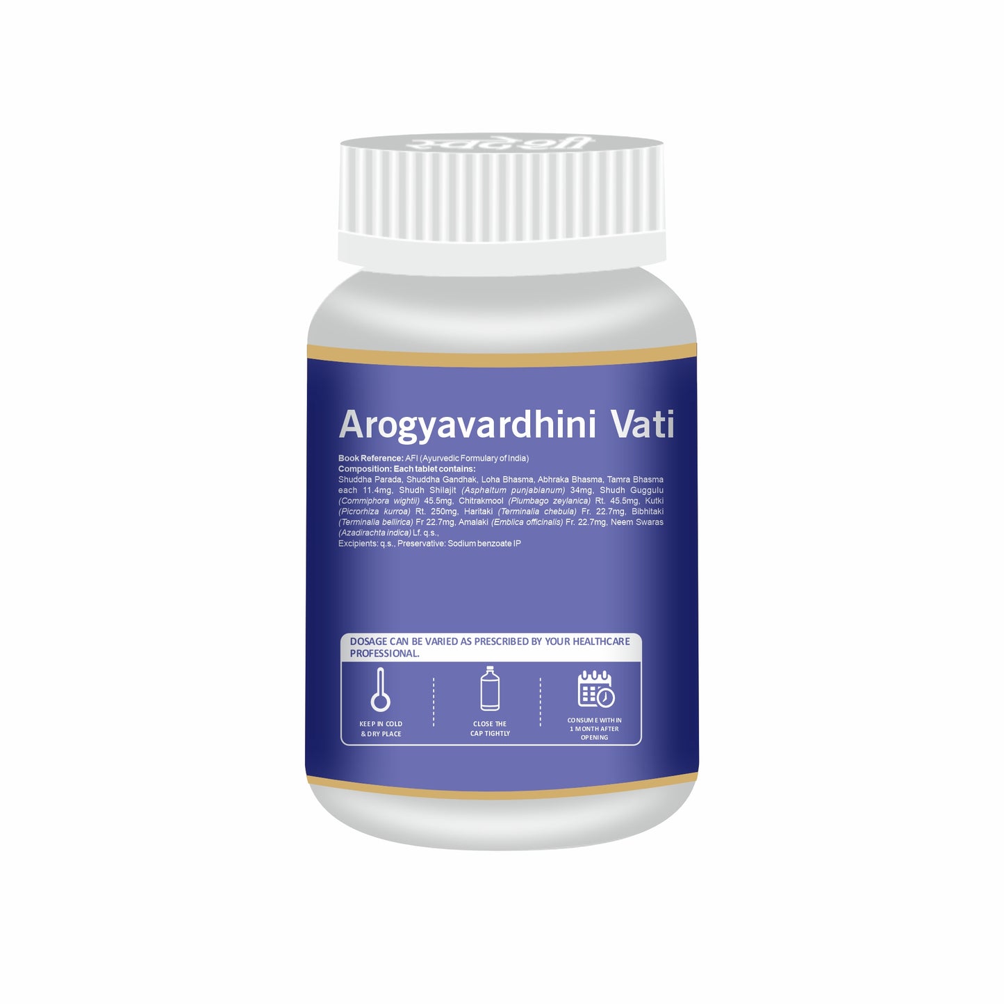 Swadeshi Arogya Vardhani Vati - 80 Tablets