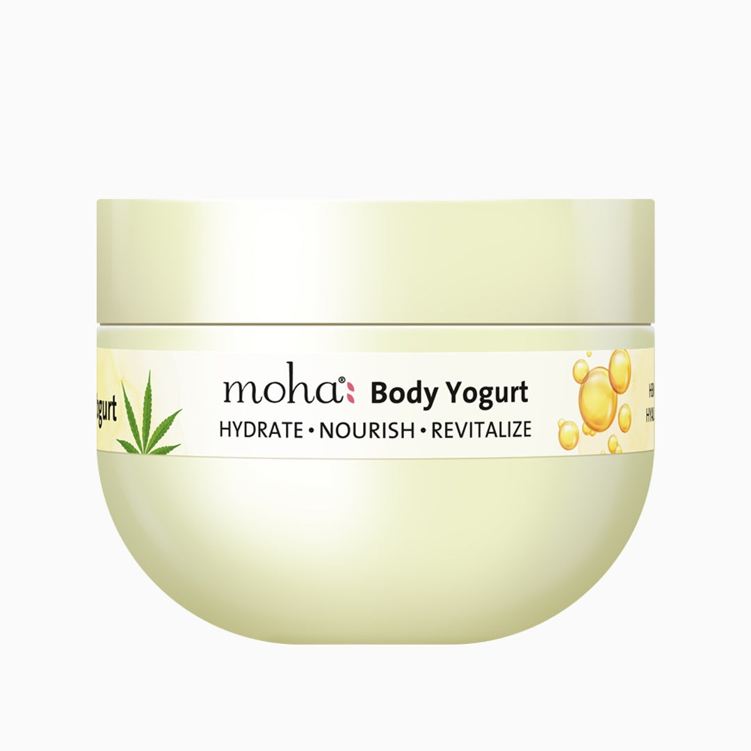 Moha Body Yogurt 250g - Lightweight Fast-Absorbing Non-Sticky Body Moisturizer