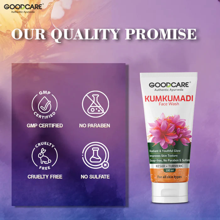Goodcare Kumkumadi Face Wash - 100ml