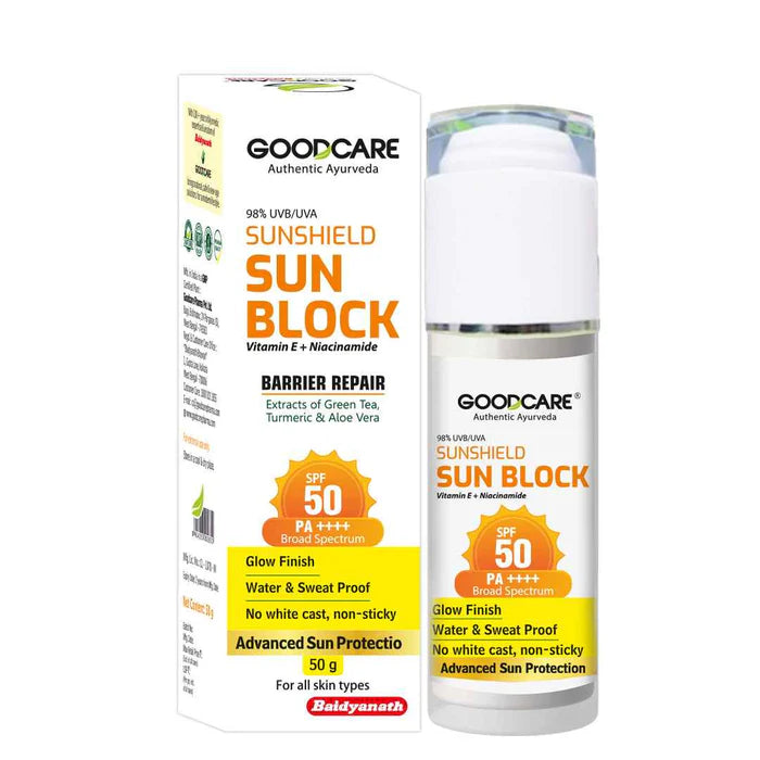 Goodcare 98% UVB/UVA Sunshield Sun Block Sunscreen SPF 50 PA++++