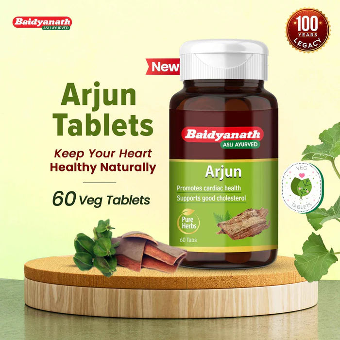 Baidyanath Asli Ayurved Arjun Tablet (60 Each)