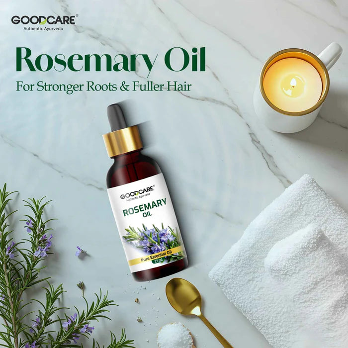 Goodcare Rosemary Essential Oil 15 Ml For Stronger & Healthier Hair