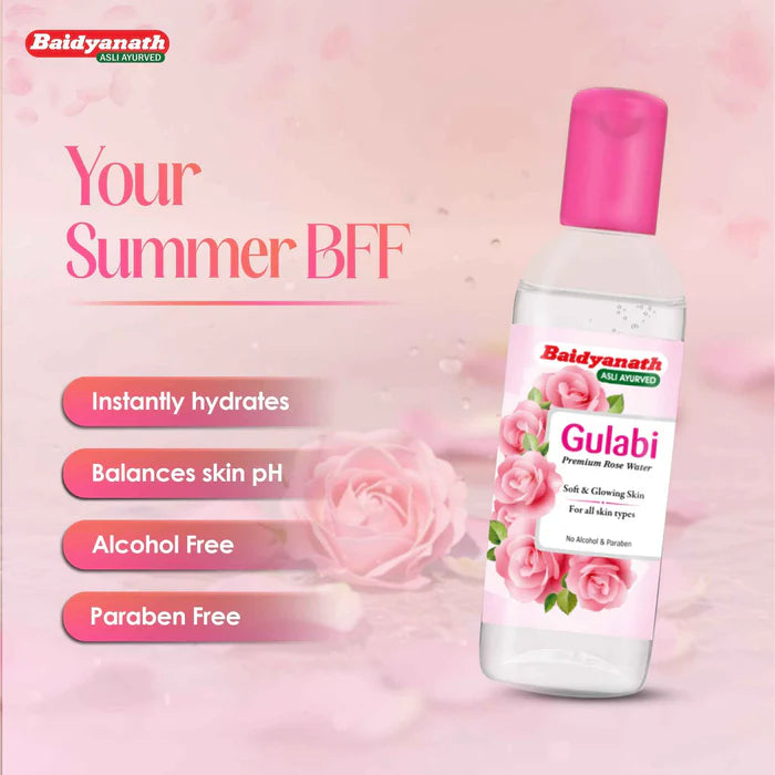 Baidyanath Gulabi Rose Water - 200ml
