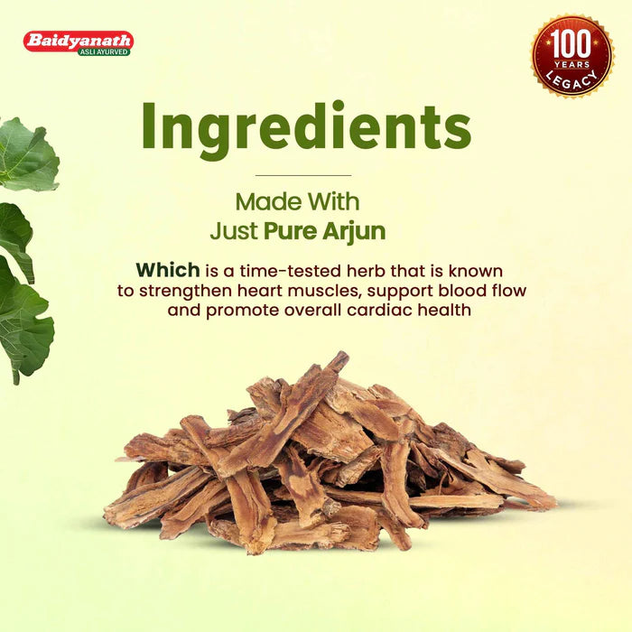 Baidyanath Asli Ayurved Arjun Tablet (60 Each)