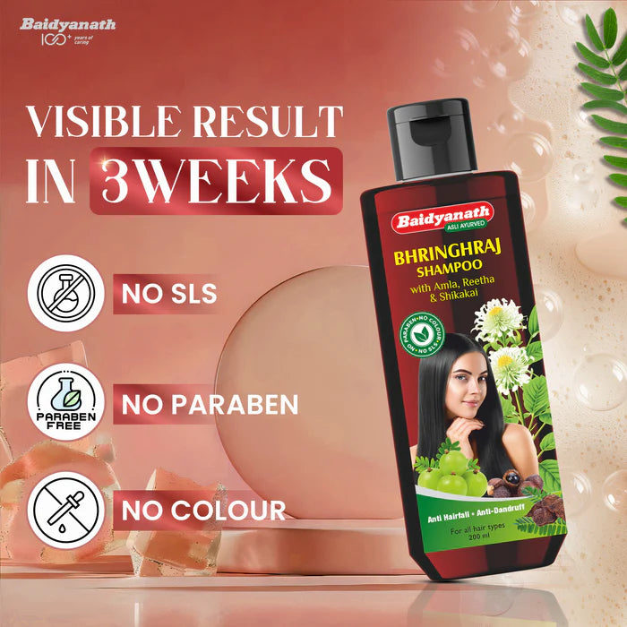 Goodcare Ultimate Hair Care With Mahabhringraj Oil & Bhringraj Shampoo (Get Free Comb)