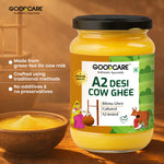 Goodcare Natural A2 Desi Cow Ghee  – 500gm Pure Bilona Ghee from Gir Cows