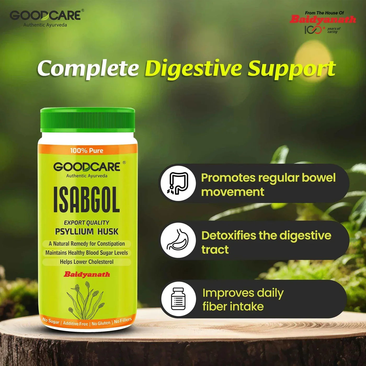 Goodcare Isabgol For Constipation and Bowel Movement- 200g