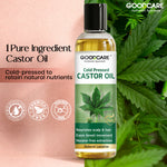 Goodcare Power Of Castor Oil & Isabgol(100 gm) Combo for Digestive Health