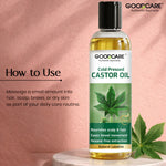 Goodcare Power Of Castor Oil & Isabgol(100 gm) Combo for Digestive Health
