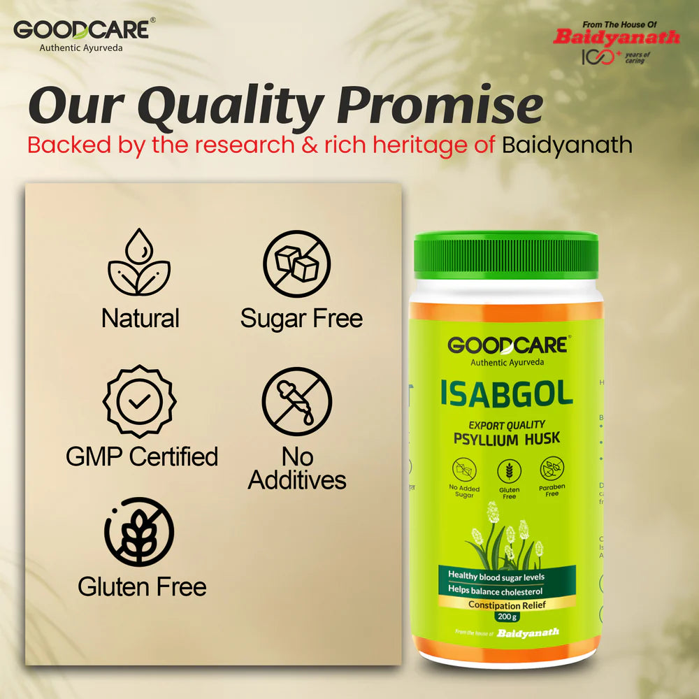 Goodcare Power Of Castor Oil & Isabgol(100 gm) Combo for Digestive Health