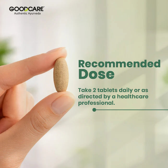 Goodcare Organic Ashwagandha Tablets – Stress Relief, Energy & Wellness Support - 60 Tablets