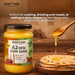 Goodcare Natural A2 Desi Cow Ghee  – 500gm Pure Bilona Ghee from Gir Cows