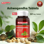 Baidyanath Asli Ayurved Ashwagandha Tablet (60 Each) For Everyday Stress and Fatigue