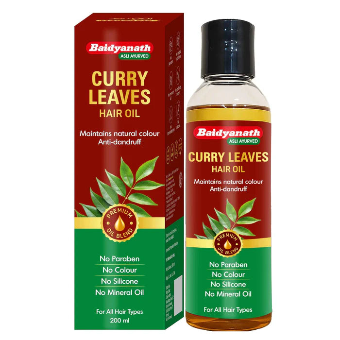 Baidyanath Curry Leaves Hair Oil - 200ml