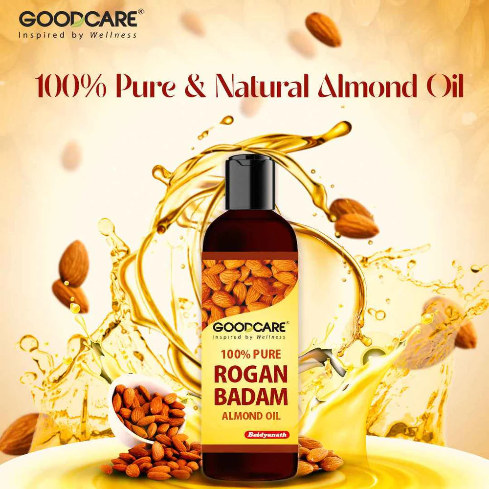 Goodcare Rogan Badam & Castor Oil Combo For Ultimate Skin & Hair Care