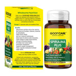 Goodcare Spirulina Plus Capsules | Ayurvedic Superfood for Energy & Immunity - 60 Capsules