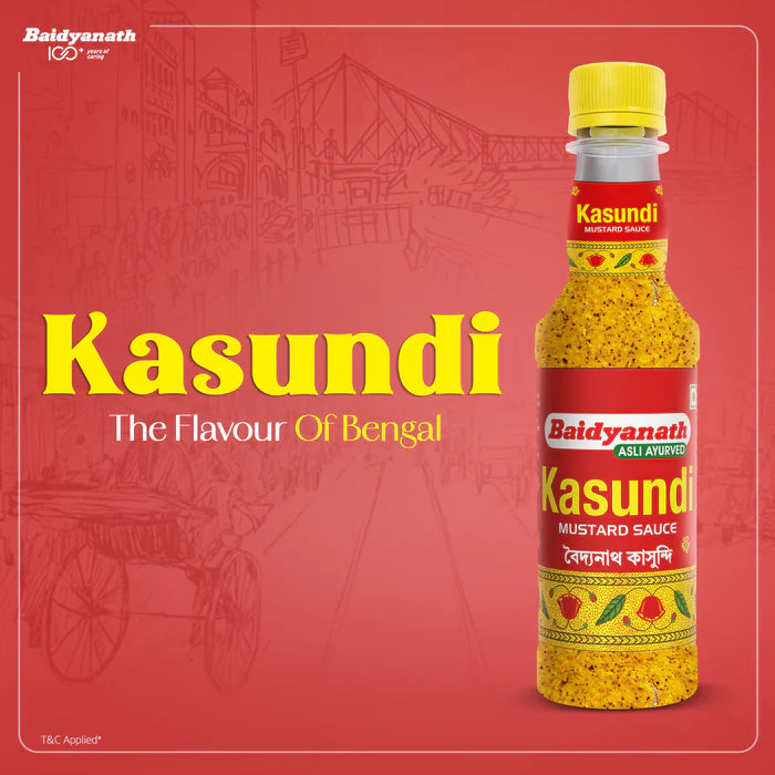 Baidyanath Kasundi Traditional Bengali Mustard Sauce - 200gm