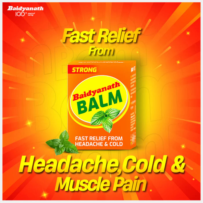 Baidyanath Balm - 8 ml (Pack of 2)