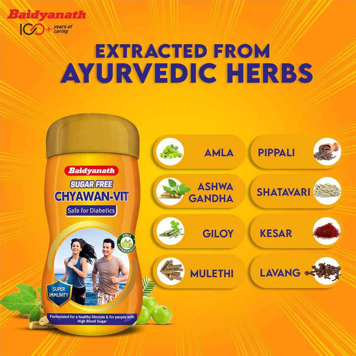 Baidyanath Amla Juice & Sugar Chyawan Vit (1kg) Combo For Double Strength & Immunity