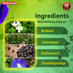Baidyanath Brahmi Bati (Buddhivardhak) - 30 Tab | Supports Memory, Focus & Stress Relief
