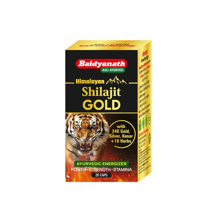 Baidyanath Himalayan Shilajit Gold - 20 Capsules