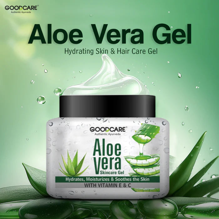 Goodcare Aloe vera Gel & Face wash Combo For Ultimate Hydration