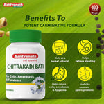 Baidyanath Chitrakadi Bati – Ayurvedic Digestive Helps Relieve Gas, Acidity & Indigestion - 80 Tablets