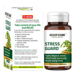 Goodcare Stress Guard Capsules | Ayurvedic Relief for Stress & Anxiety - 60 Capsules