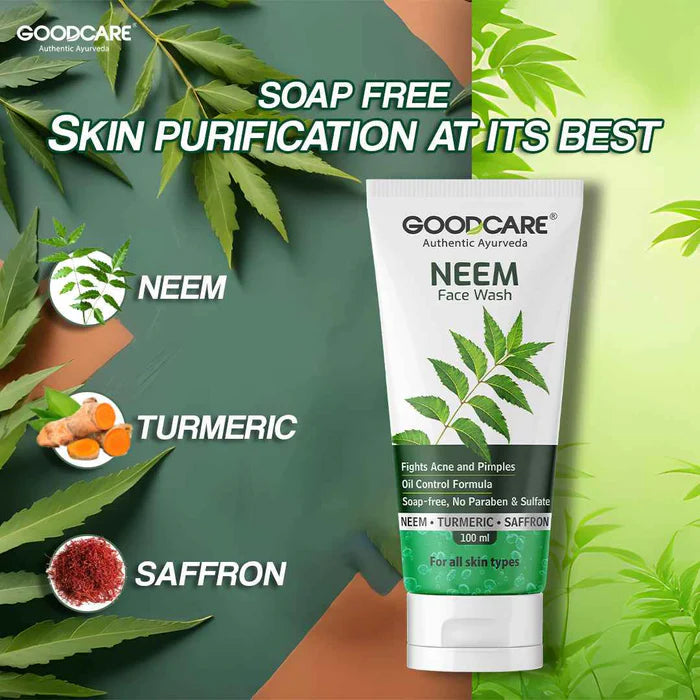 Goodcare Neem Face Wash - 100 ml