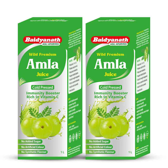 Baidyanath Amla Juice with Vitamin-C and Antioxidants