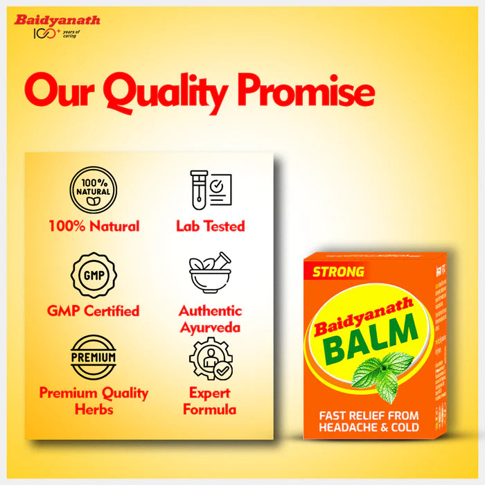 Baidyanath Balm - 8 ml (Pack of 2)