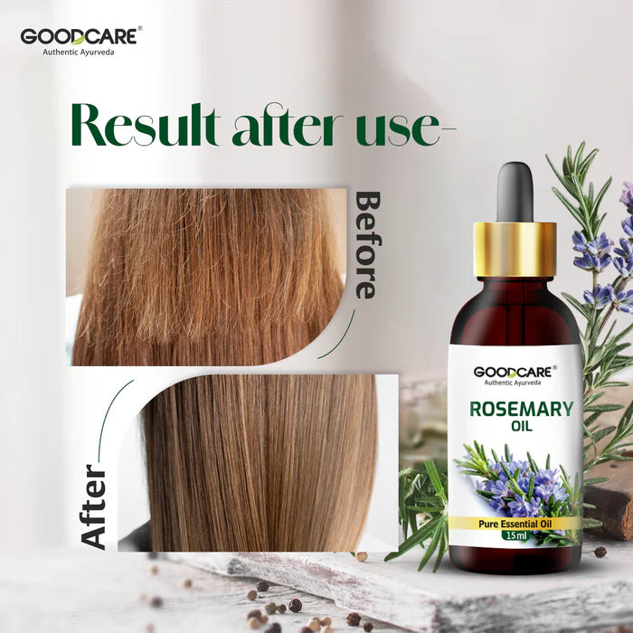 Goodcare Rosemary Essential Oil 15 Ml For Stronger & Healthier Hair