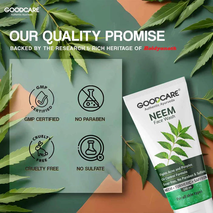 Goodcare Neem Face Wash - 100 ml