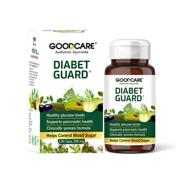 Goodcare Diabet Guard Capsule | Ayurvedic Support for Blood Sugar - 120 Capsule