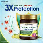 Goodcare Chyawan Boost | Ayurvedic Immunity with 24 Herbs Sugar Free - 500gm