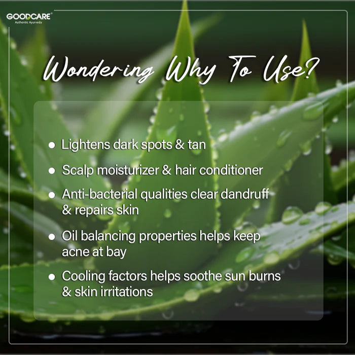 Goodcare Aloe vera Gel & Face wash Combo For Ultimate Hydration