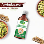 Swadeshi Ayurveda Arvindasava Tonic – Ayurvedic Digestive Tonic for Children (400 ml)
