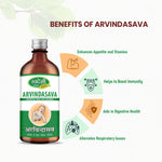 Swadeshi Ayurveda Arvindasava Tonic – Ayurvedic Digestive Tonic for Children (400 ml)