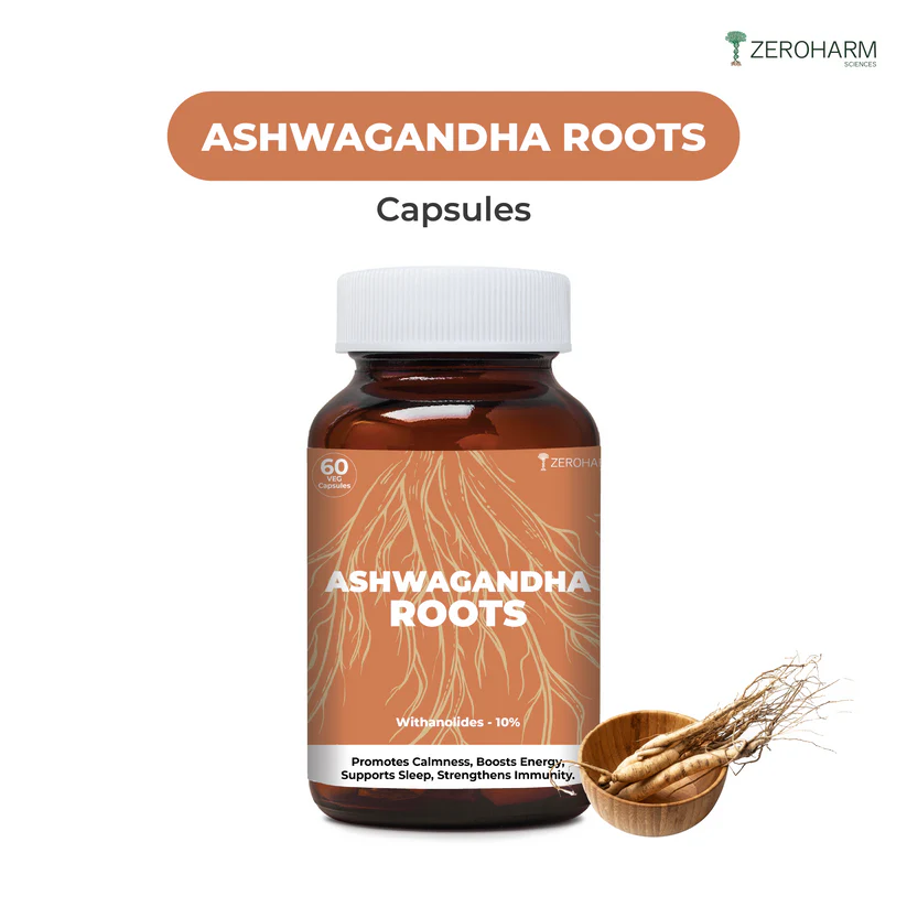 Zeroharm Ashwagandha Roots Capsules