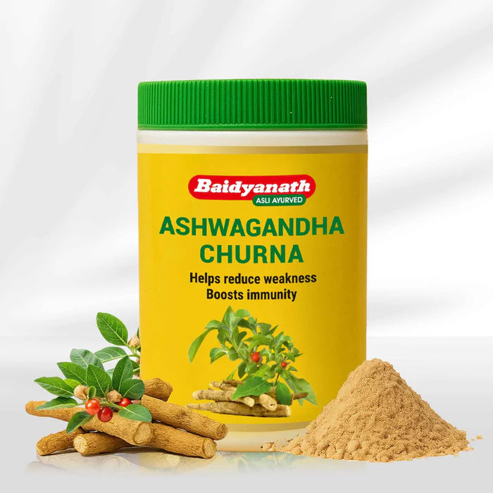 Baidyanath Ashwagandha Churna (100gm Each) | Stress Relief & Immunity Boost