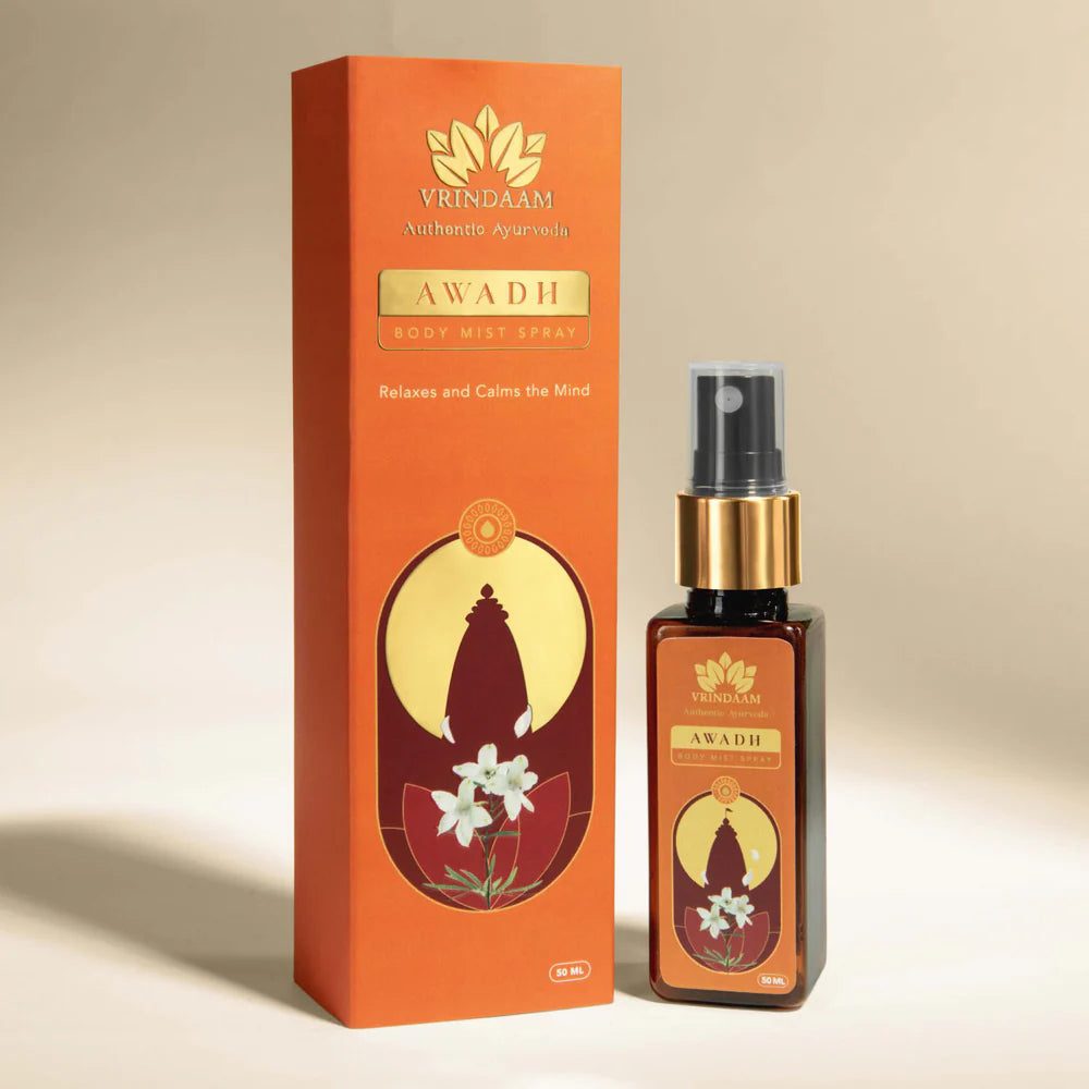 Vrinda Awadh Aromatic Oil Roll On - 8ml