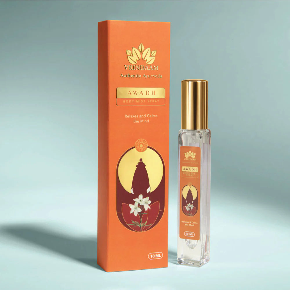 Vrinda Awadh Aromatic Oil Roll On - 8ml